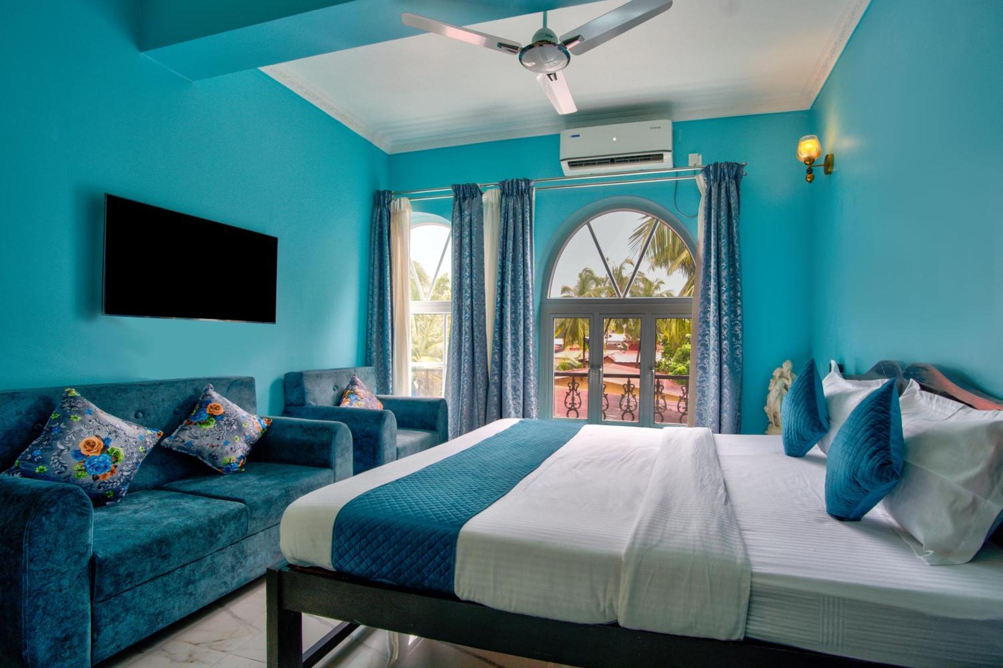 Candolim Beach White Residency باغا المظهر الخارجي الصورة